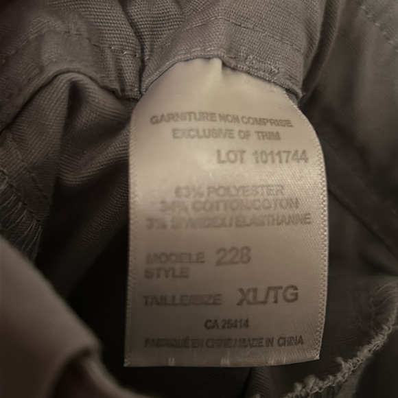 White Cross Grey Scrub Pants, size XL - Picture 7 of 7